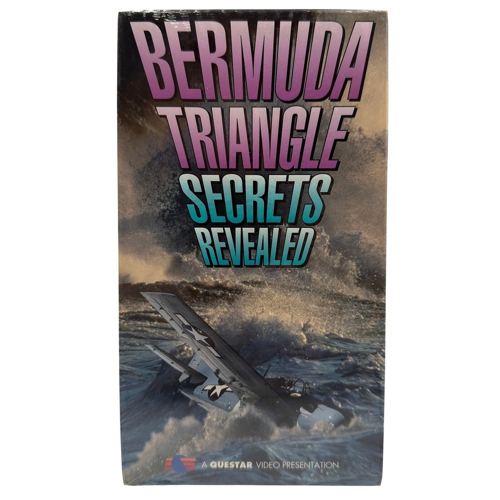 Bermuda Triangle Secrets Revealed VHS 1996 Documentary Richard Crenna NEW